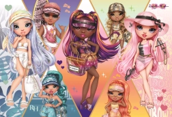 Puzzel 160 stukjes Rainbow High Vrolijke Vriendinnen