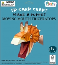 Creatieve set 3D marionet Triceratops