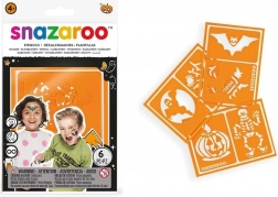 SNAZAROO gezichtsschablonen 6 stuks – Halloween