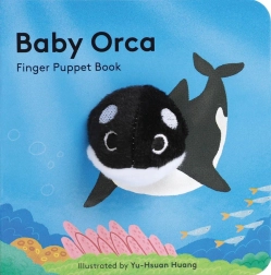 Interactief vingerpop-boekje Baby Orka