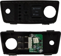 Muziekpaneel voor de auto op batterijen