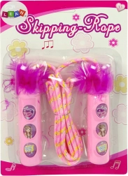 Springtouw Prinsessen Roze Pluche