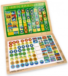 Magnetisch verantwoordelijkheidsbord voor kinderen