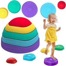 Woopie sensorische balansstenen voor kinderen - 5 stuks