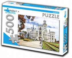 Puzzel Hluboká – toeristische editie, 500 stukjes