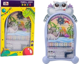 Flipperkastspel draken en dinosaurussen blauwe standaard