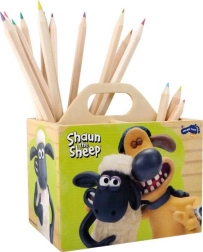 Houten pennenhouder Shaun het Schaap small foot