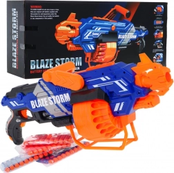 Grote automatische blaster BLAZE STORM, 40 schuimpijltjes, 8+