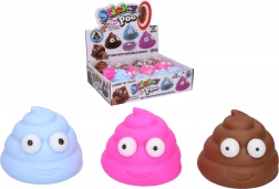 knijpbare anti-stress speelgoed drol 6 cm