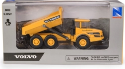 Miniatuur kiepwagen Volvo A25G met rubberen banden