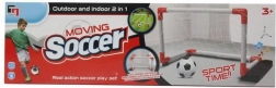 Voetbalset met bewegend doel en geluidseffecten