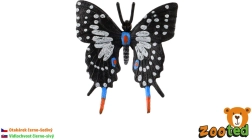 Figuur van de tropische vlinder Papilio Zooted