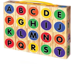 Foamen educatieve blokken met letters, cijfers en afbeeldingen, 20 stuks