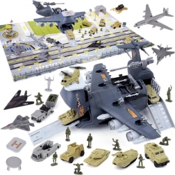 Vliegtuigmat voor grote militaire basis ZA4777