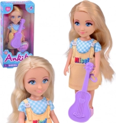 ankiki pop met gitaar 14 cm