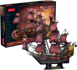 3D-puzzel Queen Anne’s Revenge – 391 stukjes