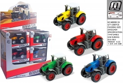 Tractor met terugtrekmechanisme