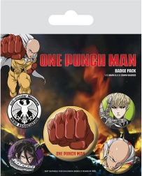 Set One Punch Man-badges