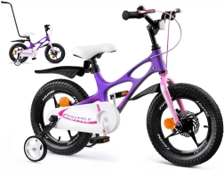 Kinderfiets 14" RoyalBaby Space Shuttle – Paars