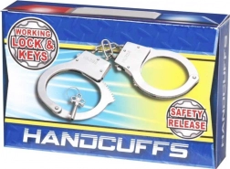 Kinder metalen handboeien voor spel met politie en dief
