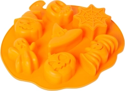 Siliconen bakvorm met Halloweenmotieven