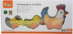 Viga trekkip met kuikentjes 36 cm