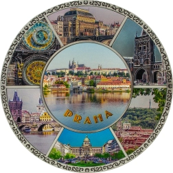 Decoratief bord Praag Sparkys