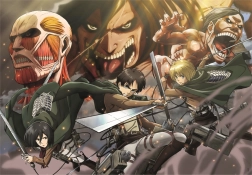 Clementoni anime puzzel Attack on Titan