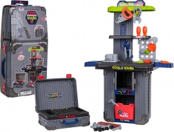 kinder 3-in-1 werkbank in koffer Cool Tools met accessoires