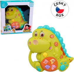 Dino-piano met licht en geluiden