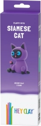Klei- en boetseermassa Hey Clay figuurtje Siamese kat