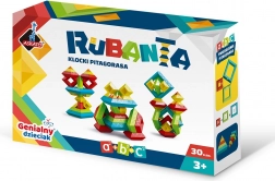 Rubanta Pythagoras-blokken – educatieve bouwset, 30 stuks