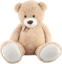 Pluche beer 150 cm met strik