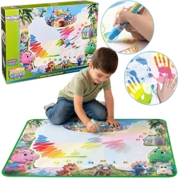 Woopie watertekenmat met dinosaurussen en accessoires