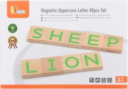 Houten magnetische letters