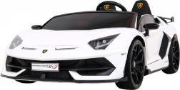 Lamborghini SVJ DRIFT pro 2 kinderen Wit + Drift-functie + afstandsbediening + MP3 LED + zachte start