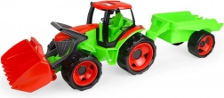 Lena tractor met laadschop en aanhanger voor kinderen