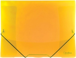 Map met elastiek OPALINE geel A4