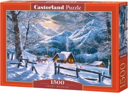 Puzzle Castorland 1500 stukjes Sneeuwochtend