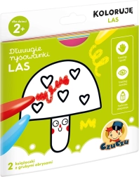 Lange kleurplaten Koloruji – bos