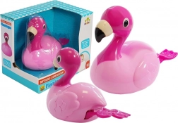 Zwevend badeendje flamingo
