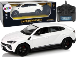 R/C auto 1:24 LAMBORGHINI URUS wit met verlichting 2.4 GHz