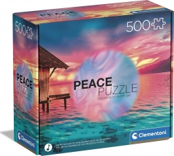 Puzzel 500 stukjes CLEMENTONI Peace – Living the Present