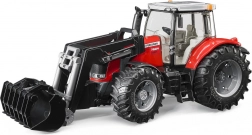 Tractor Bruder Massey Ferguson 7624 met voorlader