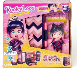 Speelset met pop KookyLoos Ava