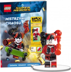 LEGO DC Super Heroes: Meesteres van chaos – interactief boek met minifiguur van Harley Quinn