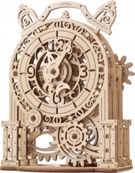 Ugears 3D houten mechanische puzzel decoratieve wekker
