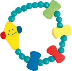 houten armband draak