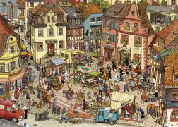Heye puzzel Marktplein 1000 stukjes