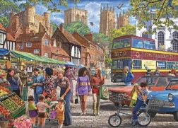 Puzzel Markt in York 1000 stukjes GIBSONS